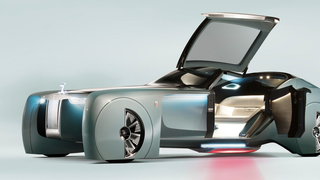 The Rolls-Royce 103EX Is A Bizarre Retro Gaze Into A Square-Wheeled Future